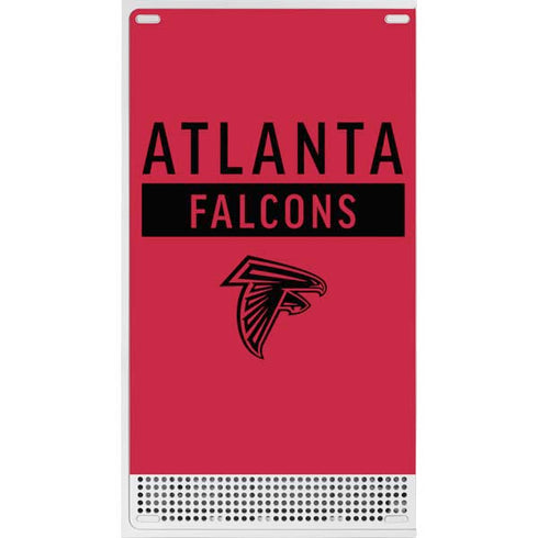 NFL Atlanta Falcons Red Performance Series Xbox Series S Console Skin